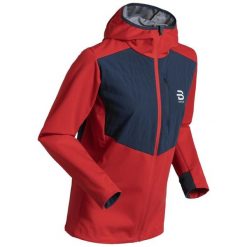 Damska kurtka narciarska z kapturem Daehlie Sportswear Power. Czerwone kurtki sportowe damskie DAEHLIE, l, bez wzorów, z elastanu, bez ramiączek, z kapturem, narciarskie. Za 691.00 zł.