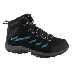 Buty trekkingowe damskie Columbia 2099861012. Czarne obuwie trekkingowe damskie Columbia, z materiału, za kostkę, bez zapięcia. Za 399.99 zł.