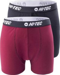 Męskie Bokserki MIREIO 2PACK. Bokserki męskie HITEC, bez wzorów. Za 33.65 zł.