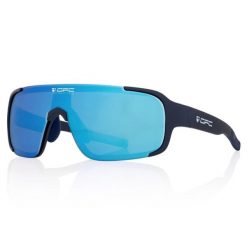 Okulary przeciwsłoneczne ALL ROUND JET I Matt Navy Blue/ Blue REVO + ETUI. Niebieskie okulary przeciwsłoneczne damskie OPC. Za 299.99 zł.