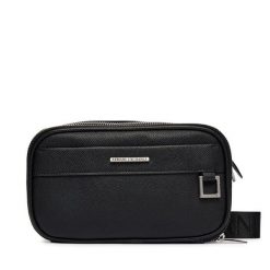 Saszetka Armani Exchange. Czarne saszetki i nerki męskie Armani Exchange, bez wzorów. Za 499.99 zł.