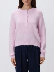 Sweter z domieszką wełny - pastelowy róż. Czerwone swetry nierozpinane damskie Reserved, l, bez wzorów, z dzianiny, bez kołnierzyka, bez ramiączek. Za 129.99 zł.