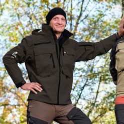 Legendfossil Kenai kurtka outdoorowa wodoodporna Graphite Black L. Czarne kurtki męskie X2, l, bez wzorów, sportowe, bez kaptura. Za 703.99 zł.