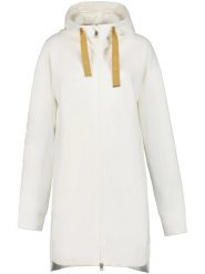 Sweter Damski Luhta Hanko. Białe swetry nierozpinane damskie Luhta, l, bez wzorów, z materiału, eleganckie, bez kołnierzyka, bez ramiączek. Za 539.00 zł.