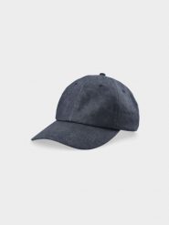 4F Czapka z daszkiem strapback uniseks - szara S/M. Szare czapki damskie 4F, bez wzorów, z bawełny, sportowe. W wyprzedaży za 29.99 zł.