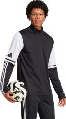Bluza męska adidas Squadra 25 Training Top czarno-biała JE2767 XL. Białe bluzy męskie Adidas, m, bez wzorów, bez ramiączek, bez kaptura. Za 301.05 zł.