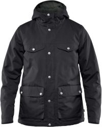 Kurtka damska Fjallraven Greenland Winter Jacket - black. Czarne kurtki sportowe damskie NoName, bez wzorów, bez ramiączek, bez kaptura. Za 1,451.88 zł.
