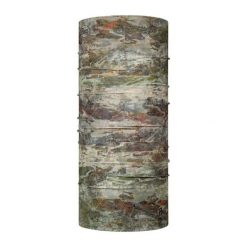 Chusta wielofunkcyjna Buff Coolnet UV+ Kam Moss. Zielone szaliki męskie Buff, bez wzorów. W wyprzedaży za 74.93 zł.