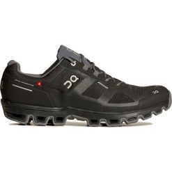 Buty ON RUNNING CLOUDVENTURE WATERPROOF MAN. Czarne buty sportowe męskie On Running, bez wzorów, bez zapięcia, do biegania. Za 800.00 zł.