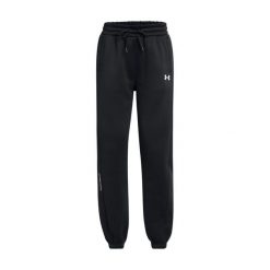 Spodnie sportowe damskie Under Armour Fleece®. Czarne spodnie dresowe damskie Under Armour, bez wzorów, sportowe, długie. W wyprzedaży za 241.70 zł.