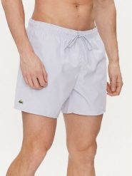 Lacoste Szorty kąpielowe MH6270 Niebieski Regular Fit. Niebieskie kąpielówki męskie Lacoste, bez wzorów, z syntetyku. Za 309.99 zł.