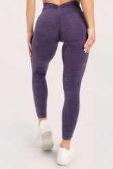 Legginsy fitness damskie Gym Glamour seamless deep push up. Zielone legginsy damskie GYM GLAMOUR, bez wzorów, z materiału. Za 169.99 zł.