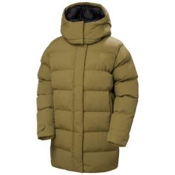 Parka damska z kapturem Helly Hansen Aspire. Brązowe parki damskie Helly Hansen, na zimę, bez wzorów, z kapturem. W wyprzedaży za 1,156.95 zł.