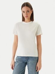 HUGO T-Shirt Damacia_7 50561233 Écru Regular Fit. T-shirty damskie Hugo, l, bez wzorów, z bawełny, bez kołnierzyka, bez ramiączek. Za 319.99 zł.