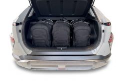 Torby Do Bagażnika Hyundai Kona Ev 2023+ 3Szt Kjust. Czarne torby podróżne damskie KJUST, bez wzorów, z kauczuku. Za 1,129.00 zł.