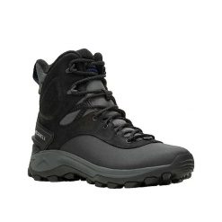 Buty trekkingowe Merrell Thermo Kiruna 2 Wodoodporne. Czarne trekkingi męskie Merrell, z materiału, bez zapięcia. Za 733.40 zł.