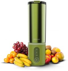 Blender kielichowy Cecotec Cecotec Power Titanium Shake2Go Olive Steel Blender Personalny. Zielone blendery Cecotec. Za 345.33 zł.