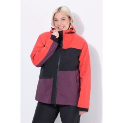 Damskie Kurtka przeciwdeszczowa HYPRAR wodoodporna dwukierunkowy zamek. Czerwone kurtki sportowe damskie Ulla Popken, plus size, bez wzorów, z elastanu, bez ramiączek, bez kaptura, trekkingowe. W wyprzedaży za 559.99 zł.