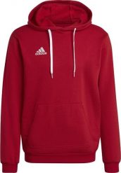 Adidas Bluza adidas ENTRADA 22 Hoody H57514 H57514 czerwony XXXL. Czerwone bluzy męskie Adidas, m, bez wzorów, bez ramiączek, bez kaptura. Za 115.41 zł.