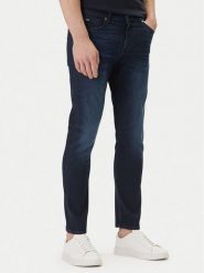 BOSS Jeansy H-Delaware 50555263 Granatowy Slim Fit. Niebieskie jeansy męskie Boss, z bawełny. Za 719.99 zł.
