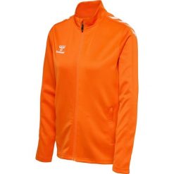 Bluza sportowa damska Hummel half zip Core XK. Brązowe bluzy damskie Hummel, m, bez wzorów, z dresówki, sportowe, bez ramiączek, bez kaptura. Za 222.00 zł.