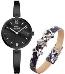 Zegarek damski Pierre Ricaud P22092.B15EQN152.5SNK czarny. Czarne zegarki damskie Pierre Ricaud. Za 268.00 zł.