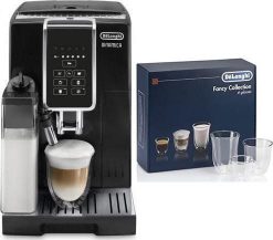 Ekspres ciśnieniowy DeLonghi Dinamica ECAM 350.50.B + 6 szklanek termicznych. Ekspresy ciśnieniowe De'longhi. Za 1,977.00 zł.