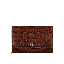 Portfel damski skórzany croco Canaletto PD1202cs299 RFID. Brązowe portfele damskie ze skóry. Za 169.00 zł.