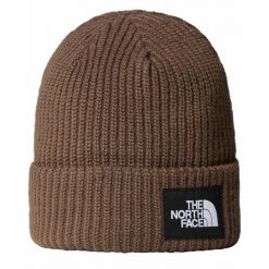 Czapka zimowa The North Face SALTY LINED BEANIE NF0A8CGZ1OI. Brązowe czapki damskie The North Face, na zimę, bez wzorów. W wyprzedaży za 129.00 zł.
