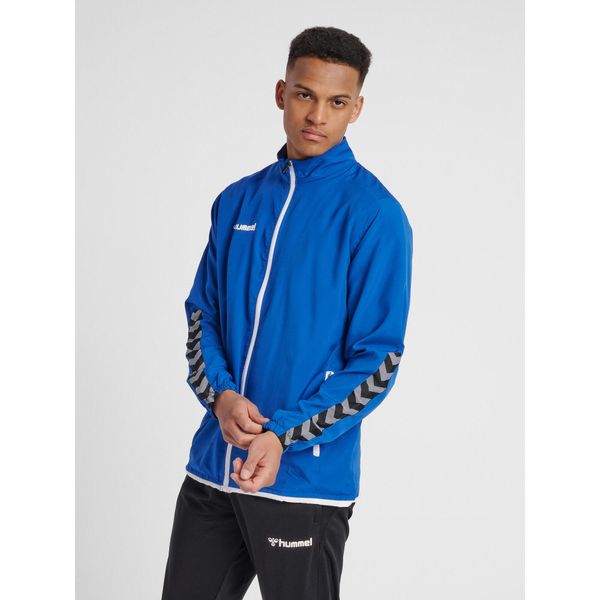 Kurtka Hummel hmlAUTHENTIC Micro. Niebieskie kurtki męskie Hummel, m, bez wzorów, sportowe, bez kaptura. W wyprzedaży za 236.85 zł.