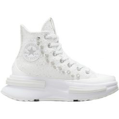 Trampki Converse Run Star Legacy Cx Platform Studded, Kobiety. Białe trampki i tenisówki damskie Converse, bez wzorów, bez zapięcia. W wyprzedaży za 429.00 zł.