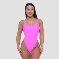 Strój kąpielowy damski pływanie jednoczęściowy różowy ARUBA. Czerwone stroje kąpielowe damskie GYMBEAM, m, bez wzorów, z elastanu. Za 128.90 zł.