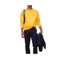 Sweter Męski Timberland Loopback Crew. Żółte swetry męskie Timberland, m, bez wzorów, casualowe, bez kołnierzyka, bez ramiączek. Za 399.00 zł.
