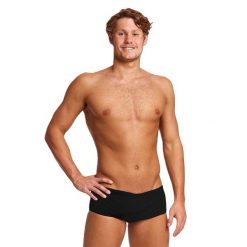 Kąpielówki męskie spodenki na basen plażę Funky Trunks Still Black. Czarne kąpielówki męskie Funky Trunks, l, bez wzorów. Za 149.00 zł.
