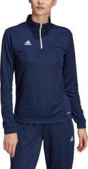 Adidas Bluza damska adidas Entrada 22 Top Training granatowa H57483 2XL. Bluzy damskie Adidas, xl, bez wzorów, bez ramiączek, bez kaptura. Za 135.67 zł.