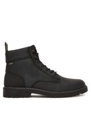 Barbour Trzewiki Harrison MFO0816BK12 Czarny. Czarne botki męskie Barbour, bez wzorów, ze skóry, bez obcasa, bez zapięcia. Za 779.99 zł.