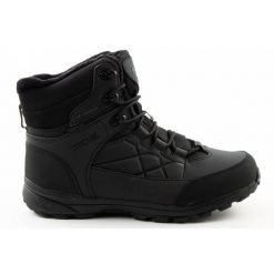 Buty trekkingowe męskie Regatta Samaris Thermo. Czarne trekkingi męskie Regatta, bez zapięcia. Za 389.00 zł.