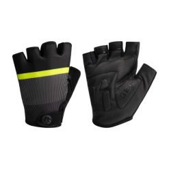 Rękawiczki rowerowe męskie Rogelli Hero II. Czarne rękawiczki męskie Rogelli, na lato, bez wzorów. Za 79.99 zł.