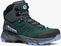 Buty trekkingowe damskie Scarpa Damskie buty trekkingowe Rush TRK GTX - 41.5 - Zielony (botanic green-provence). Zielone obuwie trekkingowe damskie Scarpa, bez zapięcia. Za 906.10 zł.
