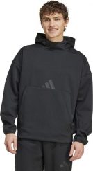 Adidas Bluza męska adidas Z.N.E. Hoodie czarna JE7537 L. Czarne bluzy męskie Adidas, l, bez wzorów, bez ramiączek, bez kaptura. Za 474.53 zł.
