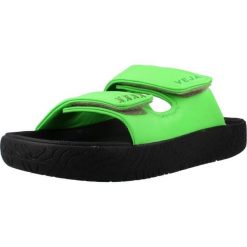 Sandały VEJA EM0221350A Zielony. Zielone sandały damskie Veja, bez wzorów, ze skóry, bez obcasa, bez zapięcia. Za 746.99 zł.