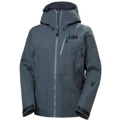 Damska kurtka turystyczna Helly Hansen Odin 9 Worlds 3.0. Szare kurtki sportowe damskie Helly Hansen, na lato, l, bez wzorów, z hardshellu, bez ramiączek, bez kaptura, narciarskie. Za 1,729.50 zł.