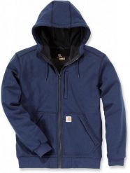 Bluza Carhartt Wind Fighter Sweatshirt Navy. Niebieskie bluzy męskie Carhartt, m, bez wzorów, bez ramiączek, bez kaptura. Za 409.17 zł.