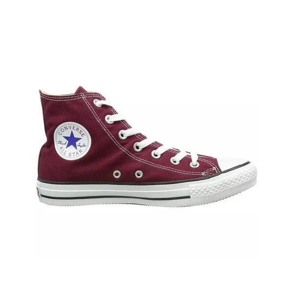 Buty sportowe Converse Chuck Taylor All Star Hi. Czerwone obuwie sportowe damskie Converse, bez wzorów, bez zapięcia. W wyprzedaży za 390.00 zł.