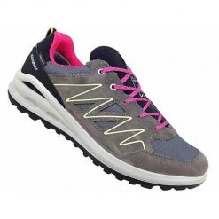 Buty trekkingowe damskie Grisport 15111V24G. Szare obuwie trekkingowe damskie Grisport, z gumy, bez zapięcia. Za 357.00 zł.