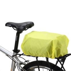 Wodoodporna pokrowiec na torbę rowerową lub plecak. Zielone plecaki męskie Wozinsky, bez wzorów, z materiału, biznesowe. Za 36.94 zł.