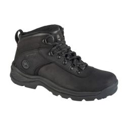Buty trekkingowe męskie, Flume Mid WP. Czarne trekkingi męskie Timberland, bez zapięcia. Za 499.99 zł.