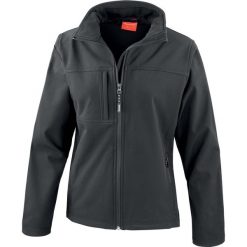Kurtka Result Softshell Femme. Czarne kurtki sportowe damskie RESULT, l, bez wzorów, z elastanu, bez ramiączek, bez kaptura. Za 236.50 zł.