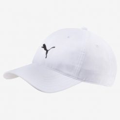 Czapka z daszkiem do golfa Puma materiał syntetyczny. Czapki damskie Puma, bez wzorów, z materiału, eleganckie. Za 69.99 zł.