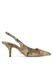 Steve Madden Szpilki 11005715 Złoty. Żółte szpilki damskie Steve Madden, bez wzorów, z materiału, bez obcasa, na szpilce, bez zapięcia. Za 519.99 zł.